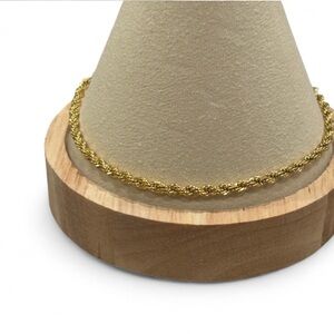 Luxurious Gold Rope Chain Bracelet